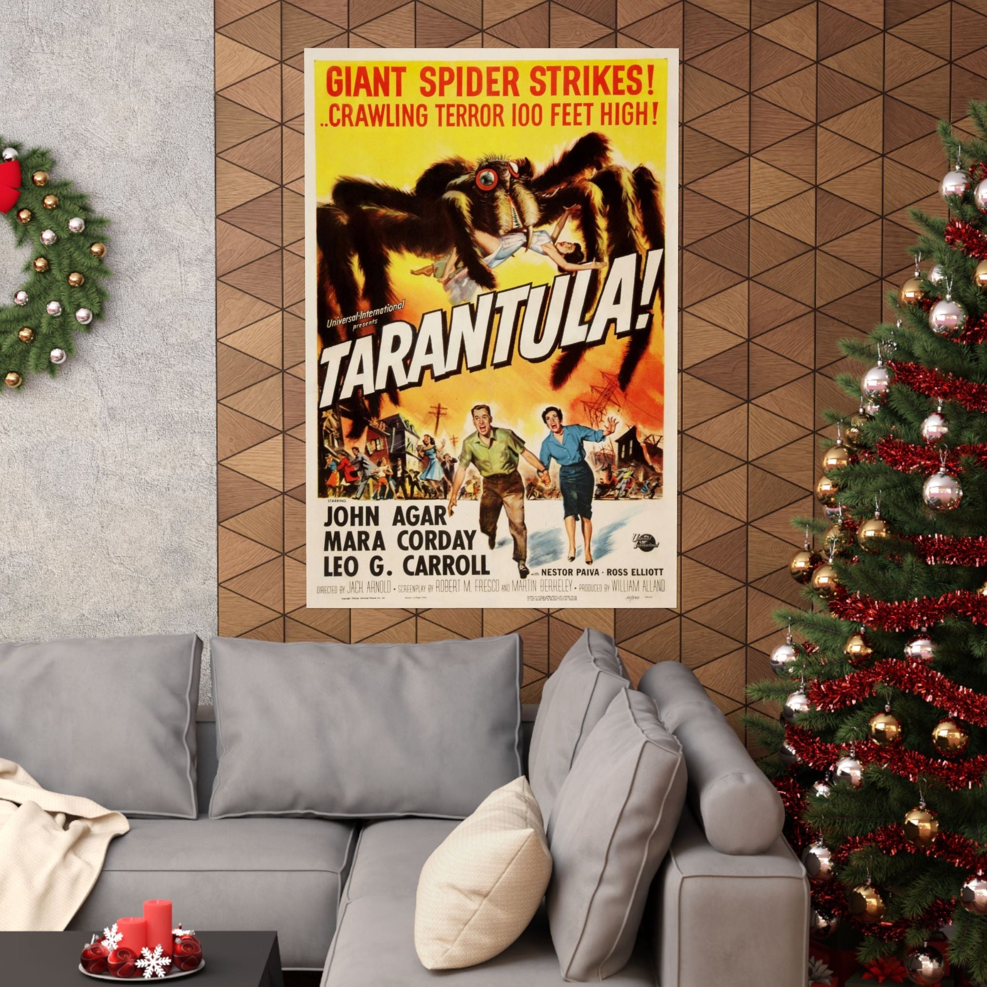 TARANTULA! 1955 - Paper Movie Poster-The Sticker Space