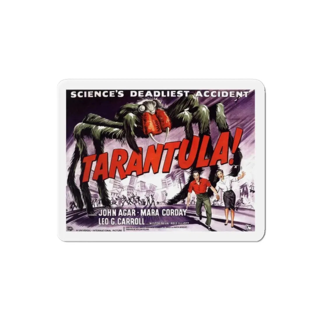 Tarantula 1955 v2 Movie Poster Refrigerator Magnet 2 Inch - The Sticker Space