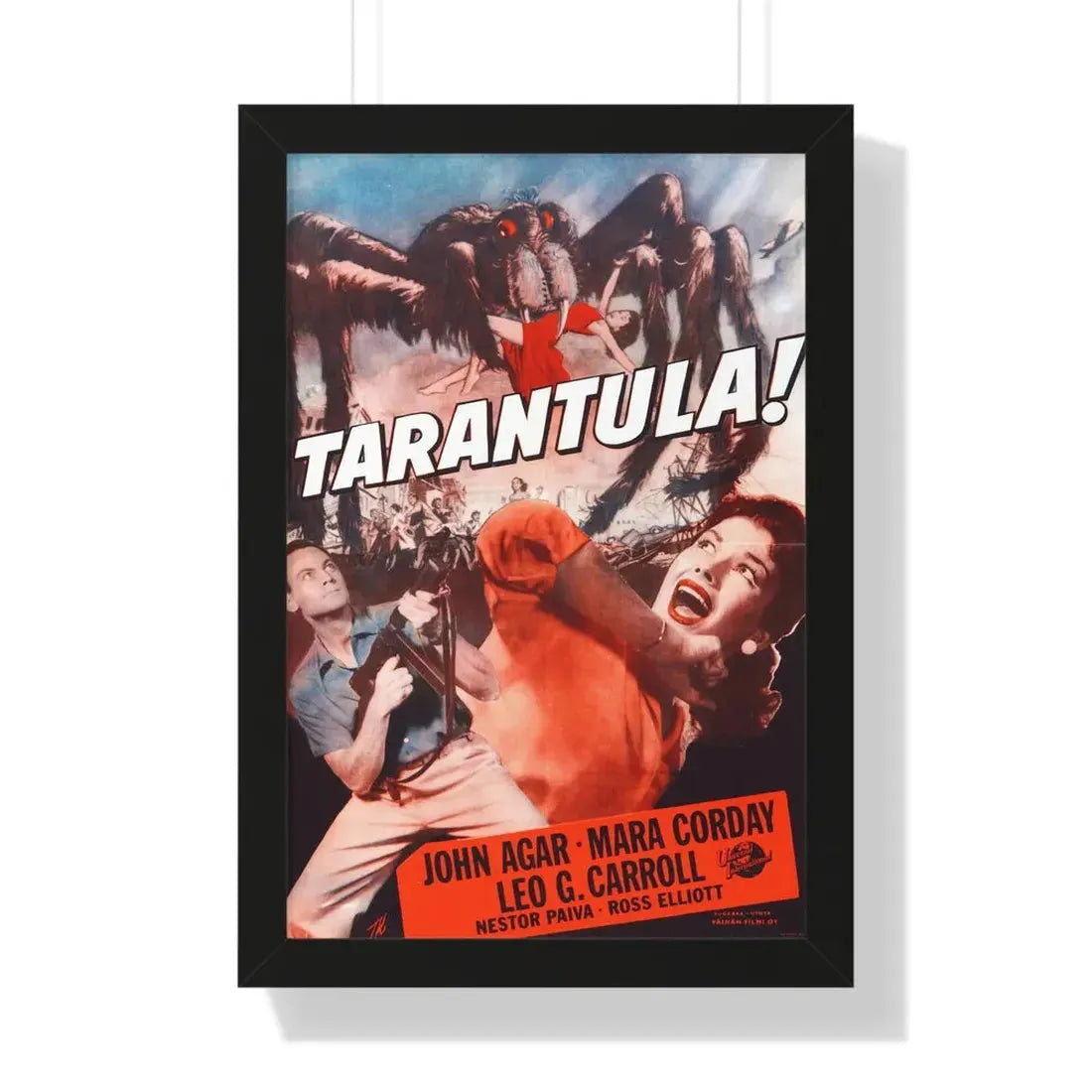 TARANTULA! (2) 1955 - Framed Movie Poster 16″ x 24″ Black - The Sticker Space