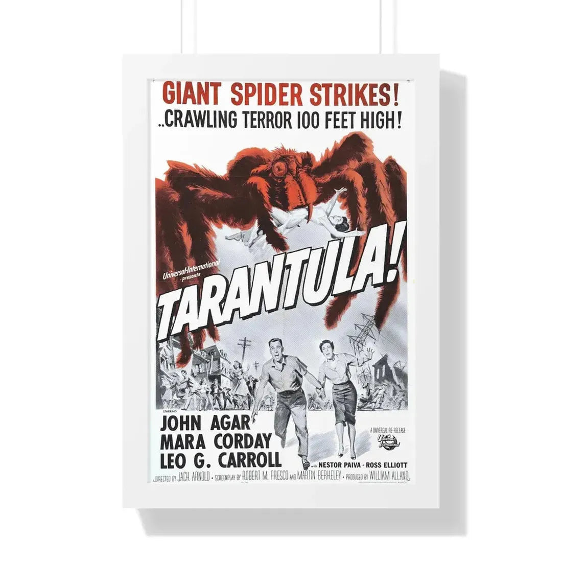 TARANTULA! (3) 1955 - Framed Movie Poster 16″ x 24″ White - The Sticker Space