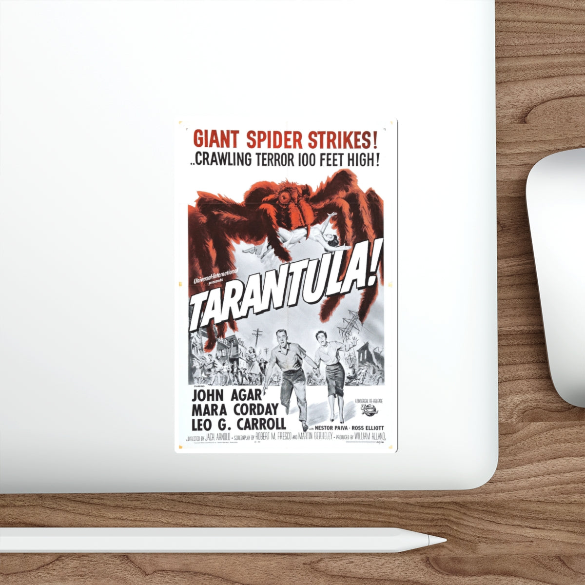 TARANTULA! (3) 1955 Movie Poster STICKER Vinyl Die-Cut Decal-The Sticker Space