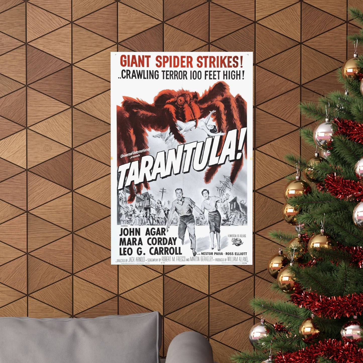 TARANTULA! (3) 1955 - Paper Movie Poster-The Sticker Space