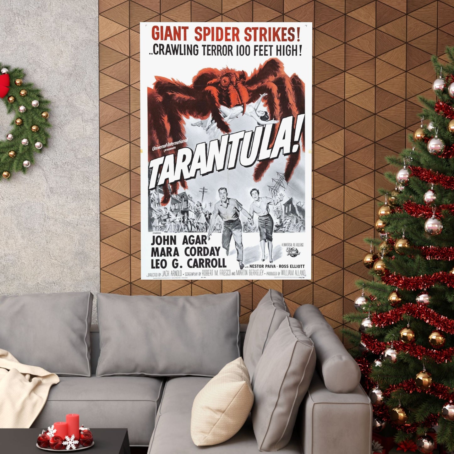 TARANTULA! (3) 1955 - Paper Movie Poster-The Sticker Space