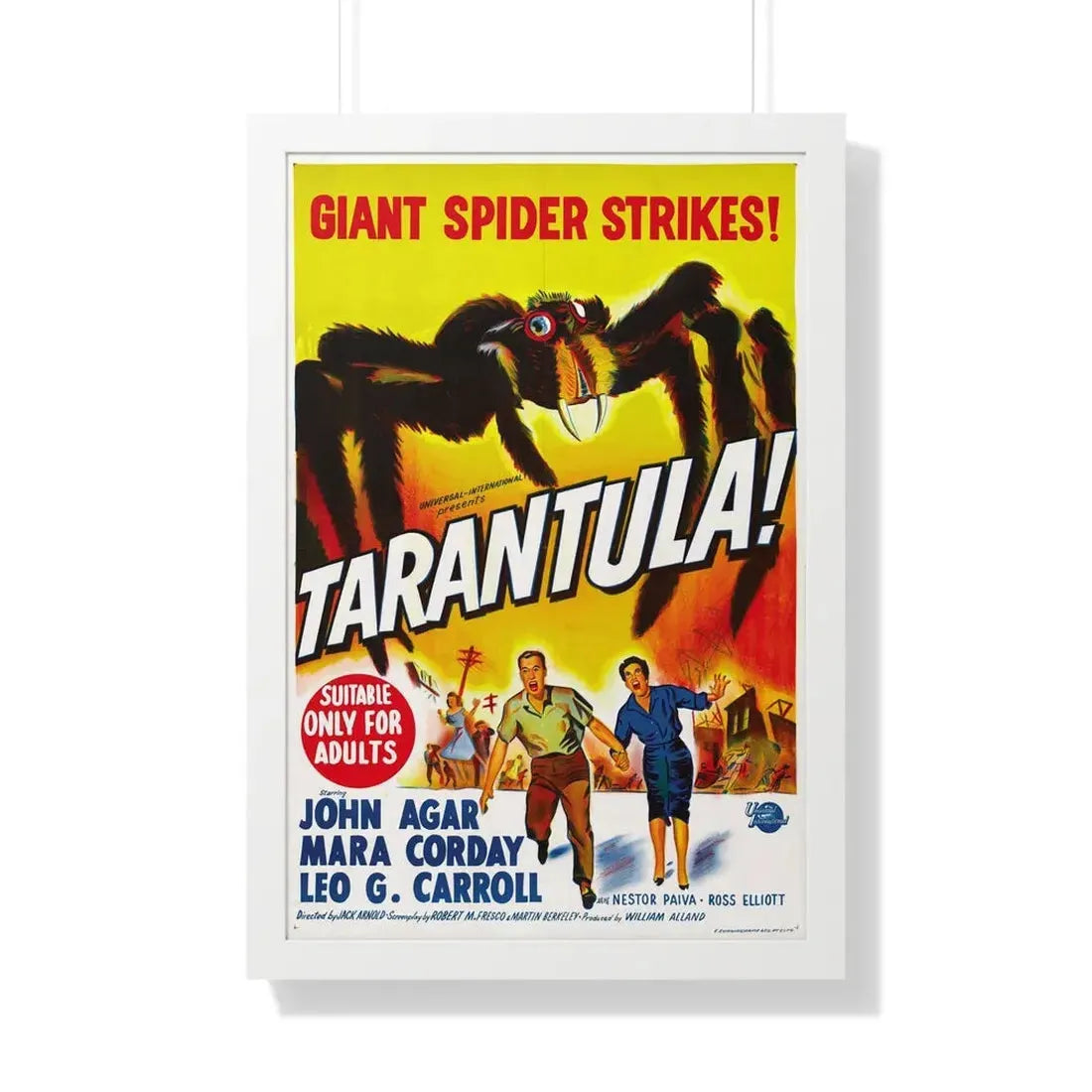 TARANTULA! (4) 1955 - Framed Movie Poster 20" x 30" White - The Sticker Space