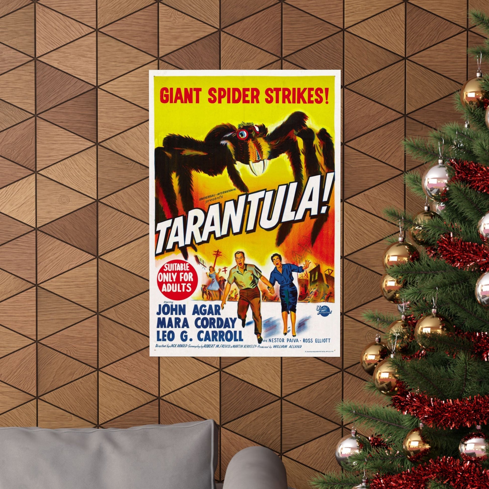 TARANTULA! (4) 1955 - Paper Movie Poster-The Sticker Space