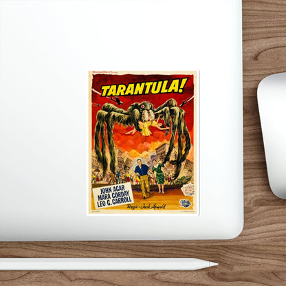 TARANTULA! (BELGIAN) 1955 Movie Poster STICKER Vinyl Die-Cut Decal-The Sticker Space