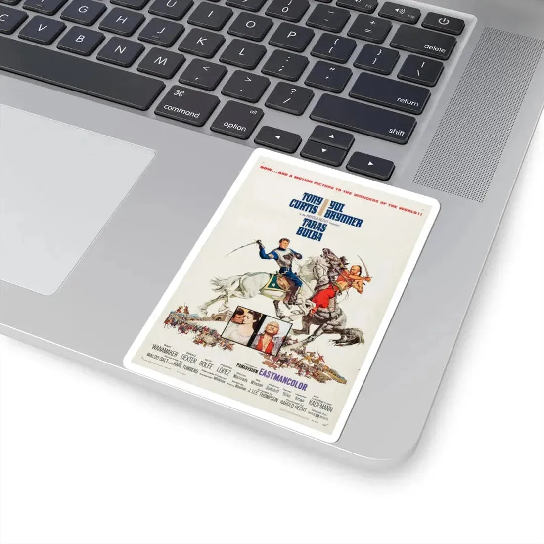 Taras Bulba 1962 Movie Poster - STICKER Vinyl Kiss-Cut Decal - The Sticker Space