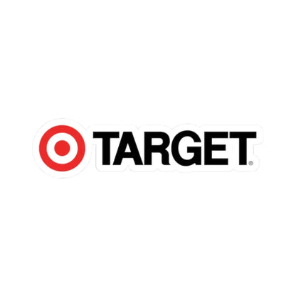 Target Corporation (1968) (Logo) STICKER Vinyl Kiss-Cut Decal 2 Inch White - The Sticker Space