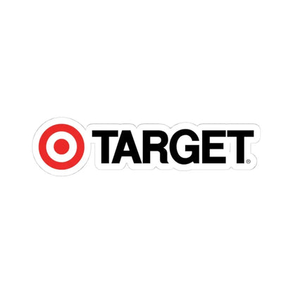 Target Corporation (1968) (Logo) STICKER Vinyl Kiss-Cut Decal 4 Inch White - The Sticker Space