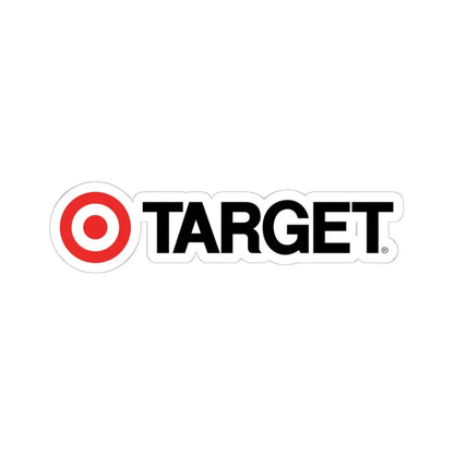 Target Corporation (1968) (Logo) STICKER Vinyl Kiss-Cut Decal 6 Inch White - The Sticker Space