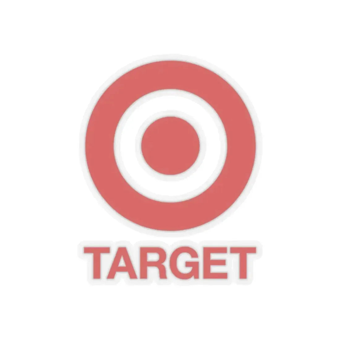 Target Corporation (2004) (Logo) STICKER Vinyl Kiss-Cut Decal 2 Inch Transparent - The Sticker Space