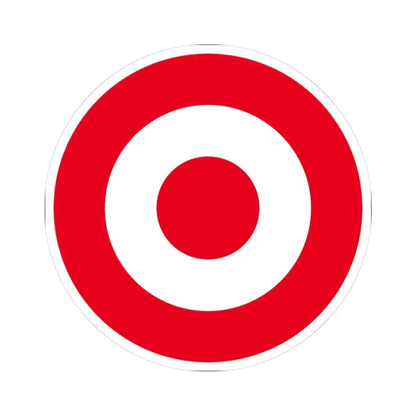 Target Corporation (only logo) (Logo) STICKER Vinyl Kiss-Cut Decal 3 Inch White - The Sticker Space