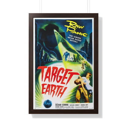 TARGET EARTH 1954 - Framed Movie Poster-20" x 30"-The Sticker Space