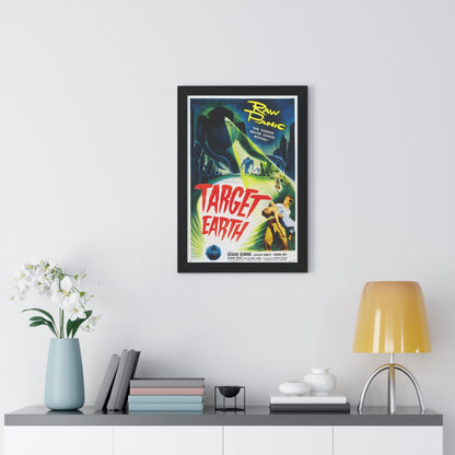 TARGET EARTH 1954 - Framed Movie Poster-The Sticker Space