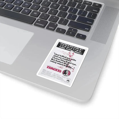 Targets 1968 Movie Poster - STICKER Vinyl Kiss-Cut Decal - The Sticker Space