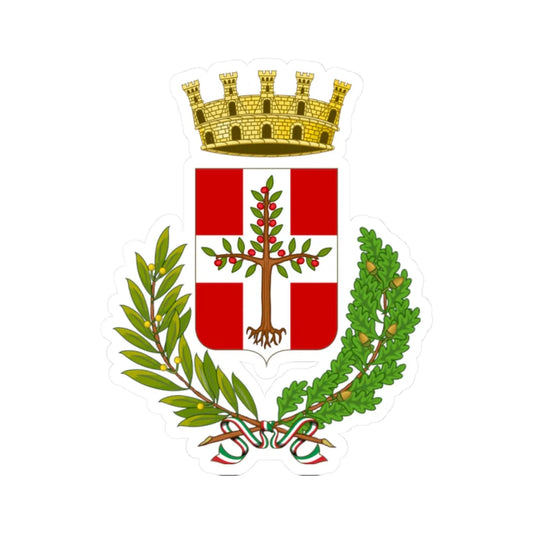 Tarquinia-Stemma (Italy) (Coat of Arms) STICKER Vinyl Kiss-Cut Decal 2 Inch White - The Sticker Space