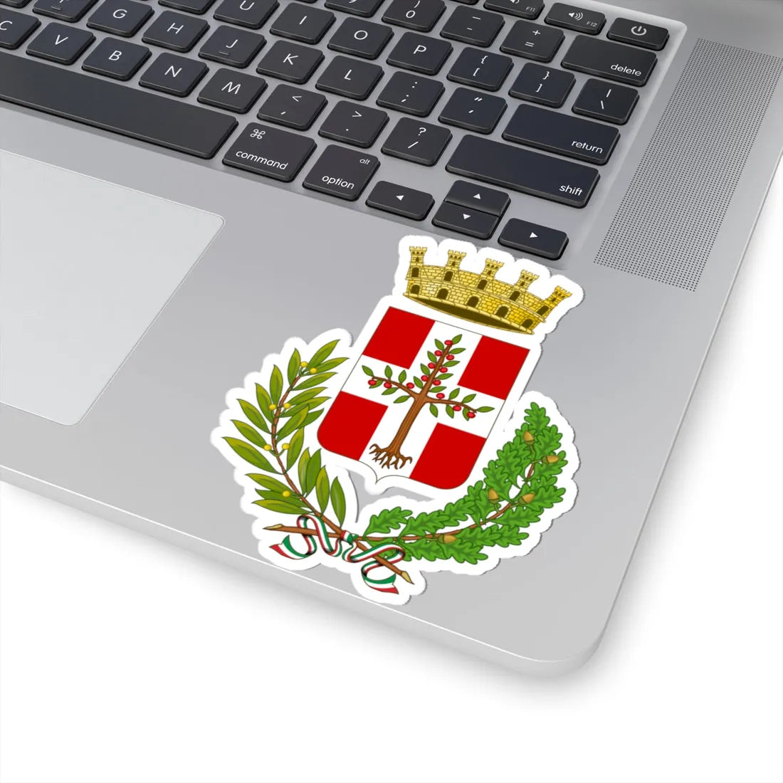 Tarquinia-Stemma (Italy) (Coat of Arms) STICKER Vinyl Kiss-Cut Decal - The Sticker Space