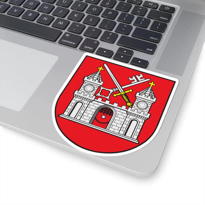 Tartu coat of arms (Estonia) (Coat of Arms) STICKER Vinyl Kiss-Cut Decal - The Sticker Space
