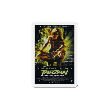 Tarzan and the Lost City 1998 Movie Poster Die-Cut Magnet-6 Inch-The Sticker Space