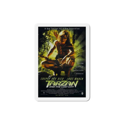 Tarzan and the Lost City 1998 Movie Poster Refrigerator Magnet 3 Inch - The Sticker Space