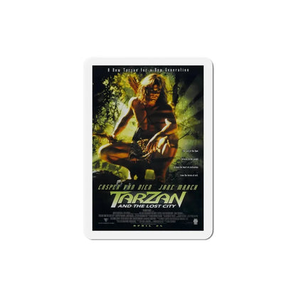 Tarzan and the Lost City 1998 Movie Poster Refrigerator Magnet 4 Inch - The Sticker Space