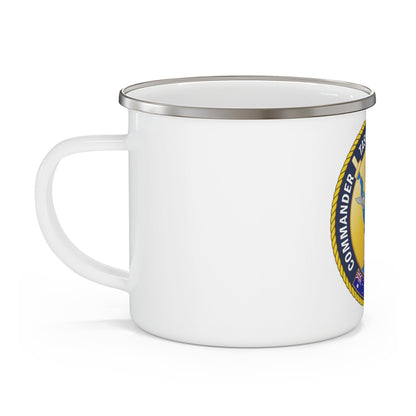 Task Force Five Two (U.S. Navy) Enamel Mug 12oz-12oz-The Sticker Space