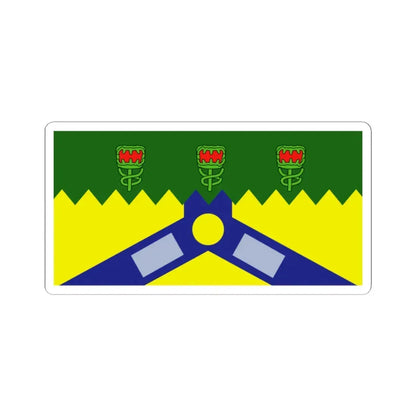 Tasmania Launceston City Flag (Australia) STICKER Vinyl Kiss-Cut Decal 2 Inch White - The Sticker Space