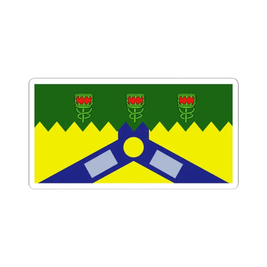 Tasmania Launceston City Flag (Australia) STICKER Vinyl Kiss-Cut Decal 2 Inch White - The Sticker Space