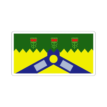 Tasmania Launceston City Flag (Australia) STICKER Vinyl Kiss-Cut Decal 4 Inch White - The Sticker Space