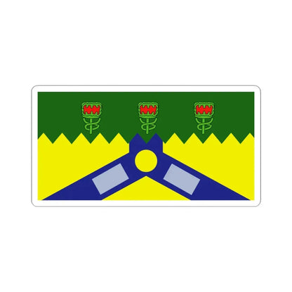 Tasmania Launceston City Flag (Australia) STICKER Vinyl Kiss-Cut Decal 6 Inch White - The Sticker Space