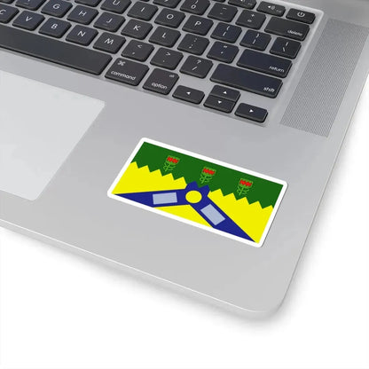 Tasmania Launceston City Flag (Australia) STICKER Vinyl Kiss-Cut Decal - The Sticker Space