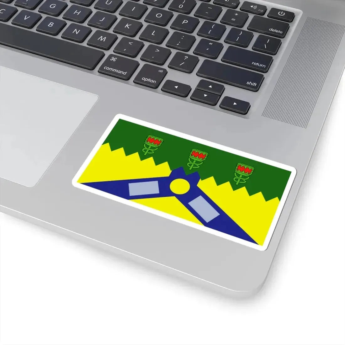 Tasmania Launceston City Flag (Australia) STICKER Vinyl Kiss-Cut Decal - The Sticker Space
