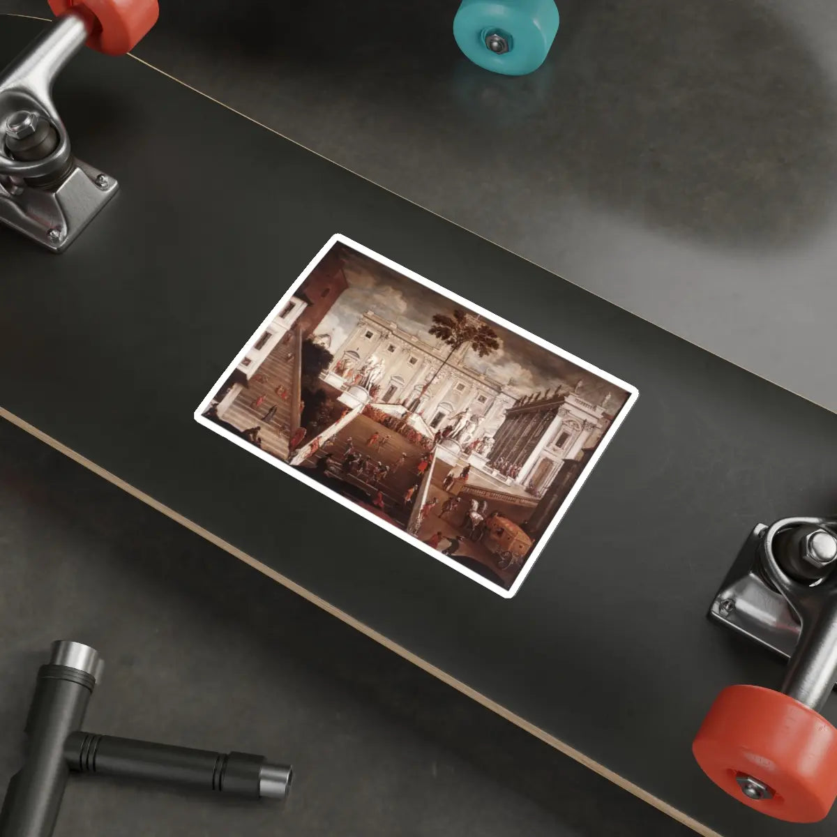 SKU:30701779251865603486 Sticker types:White Shape:Die-Cut Sizes:6" × 6"