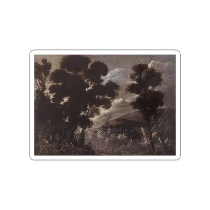 TASSI, Agostino - The Coral Fishers (Artwork) STICKER Vinyl Die-Cut Decal White Die-Cut 4 Inch - The Sticker Space