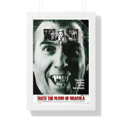 TASTE THE BLOOD OF DRACULA (2) 1970 - Framed Movie Poster-16″ x 24″-The Sticker Space