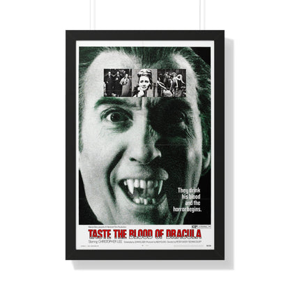 TASTE THE BLOOD OF DRACULA (2) 1970 - Framed Movie Poster-20" x 30"-The Sticker Space