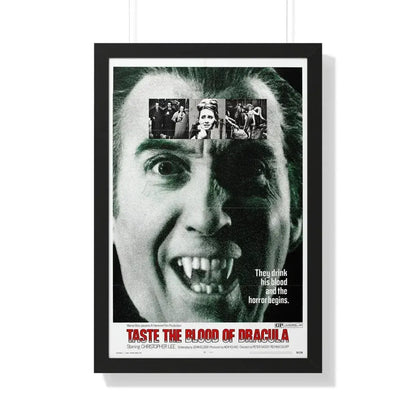 TASTE THE BLOOD OF DRACULA (2) 1970 - Framed Movie Poster 20" x 30" Black - The Sticker Space