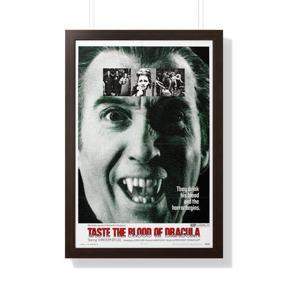 TASTE THE BLOOD OF DRACULA (2) 1970 - Framed Movie Poster-20" x 30"-The Sticker Space