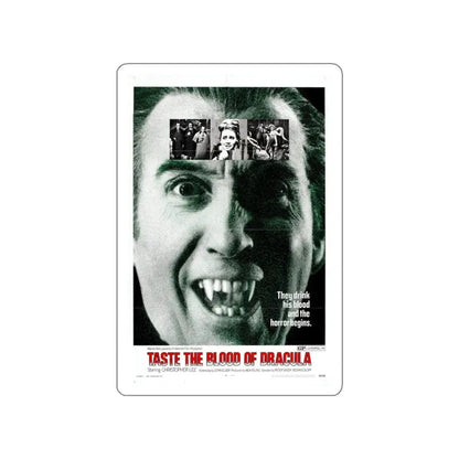 TASTE THE BLOOD OF DRACULA (2) 1970 Movie Poster STICKER Vinyl Die-Cut Decal 3 Inch - The Sticker Space