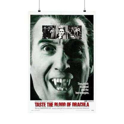 TASTE THE BLOOD OF DRACULA (2) 1970 - Paper Movie Poster 20″ x 30″ Matte - The Sticker Space
