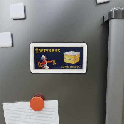 Tastykake-Flavor's Locked In, ad illustration (Magazine Illustration) Refrigerator Magnet-The Sticker Space