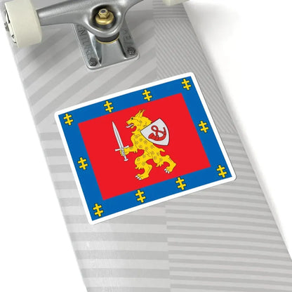 Taurage County flag (Lithuania) STICKER Vinyl Kiss-Cut Decal - The Sticker Space