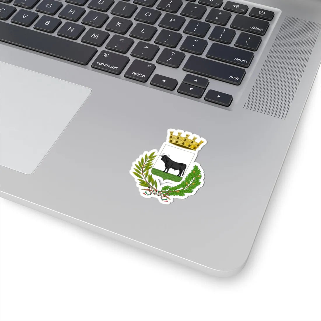Taurisano-Stemma (Italy) (Coat of Arms) STICKER Vinyl Kiss-Cut Decal - The Sticker Space