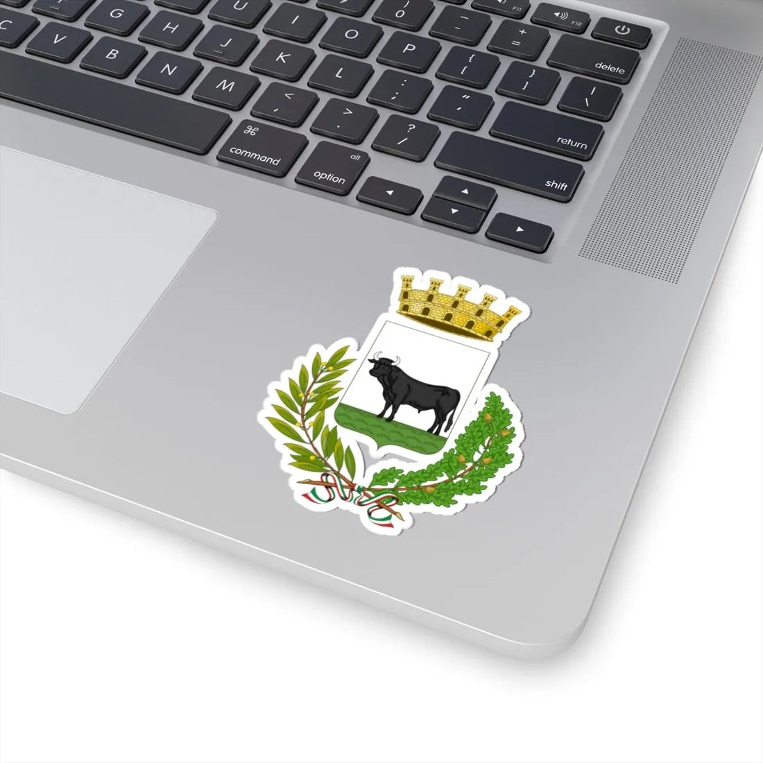 Taurisano-Stemma (Italy) (Coat of Arms) STICKER Vinyl Kiss-Cut Decal - The Sticker Space
