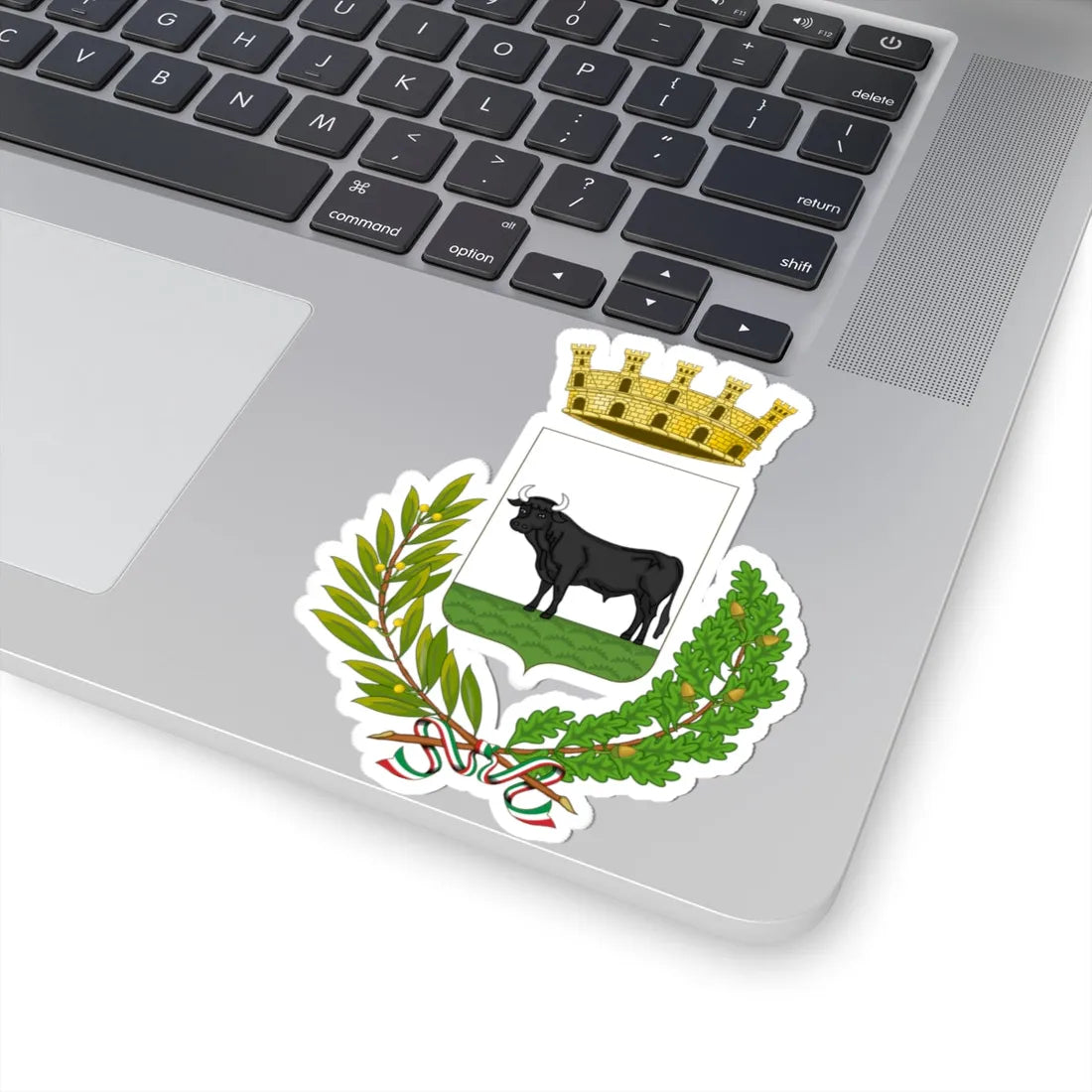 Taurisano-Stemma (Italy) (Coat of Arms) STICKER Vinyl Kiss-Cut Decal - The Sticker Space