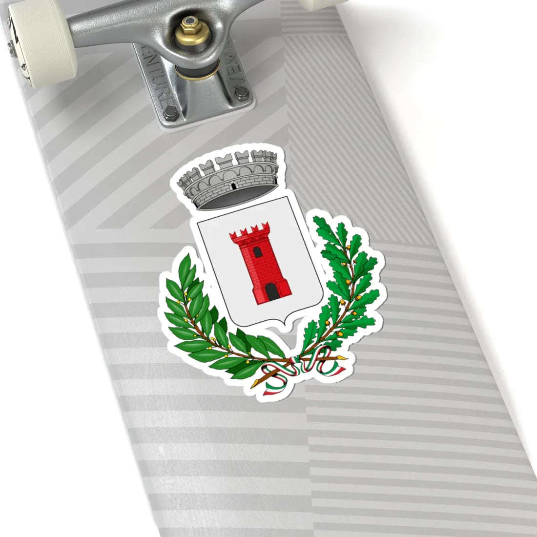 Tavoleto-Stemma (Italy) (Coat of Arms) STICKER Vinyl Kiss-Cut Decal - The Sticker Space