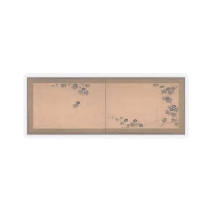 Tawaraya Sōri - Morning Glories - 18th century v1 - STICKER Vinyl Kiss-Cut Decal