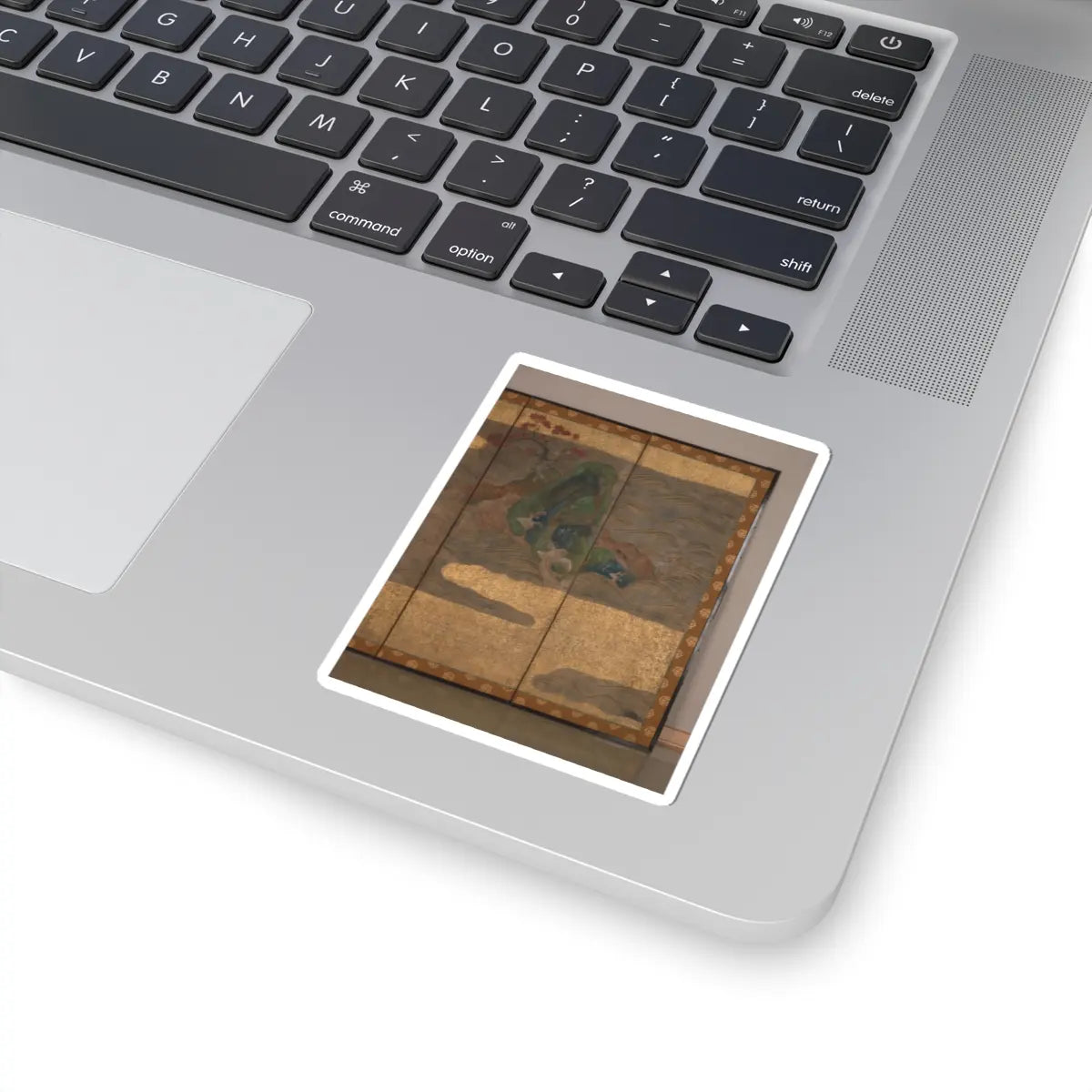 Tawaraya Sōtatsu - Boats upon Waves - mid- to late 17th century v2 - STICKER Vinyl Kiss-Cut Decal