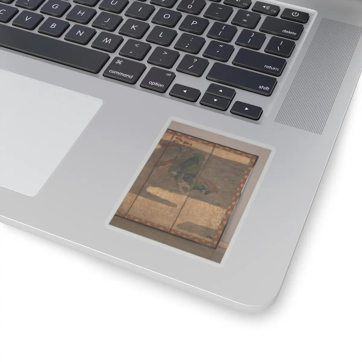 Tawaraya Sōtatsu - Boats upon Waves - mid- to late 17th century v2 - STICKER Vinyl Kiss-Cut Decal