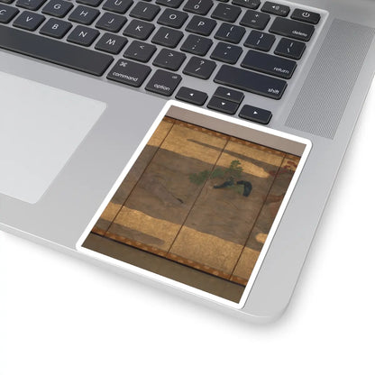 Tawaraya Sōtatsu - Boats upon Waves - mid- to late 17th century v3 - STICKER Vinyl Kiss-Cut Decal